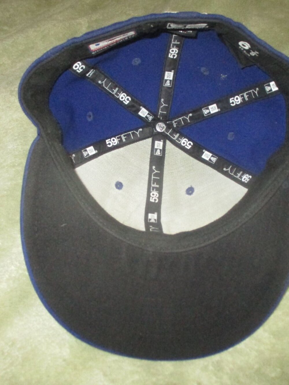 2 Dodgers Baseball Hats 1 -New 47 MVP Brand Adjustable / 1 -59Fifty 6 7/8 Fitted - Picture 10 of 15